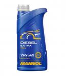 Олива моторна Mannol Diesel Extra 10W-40, 1 л (MN7504-1)